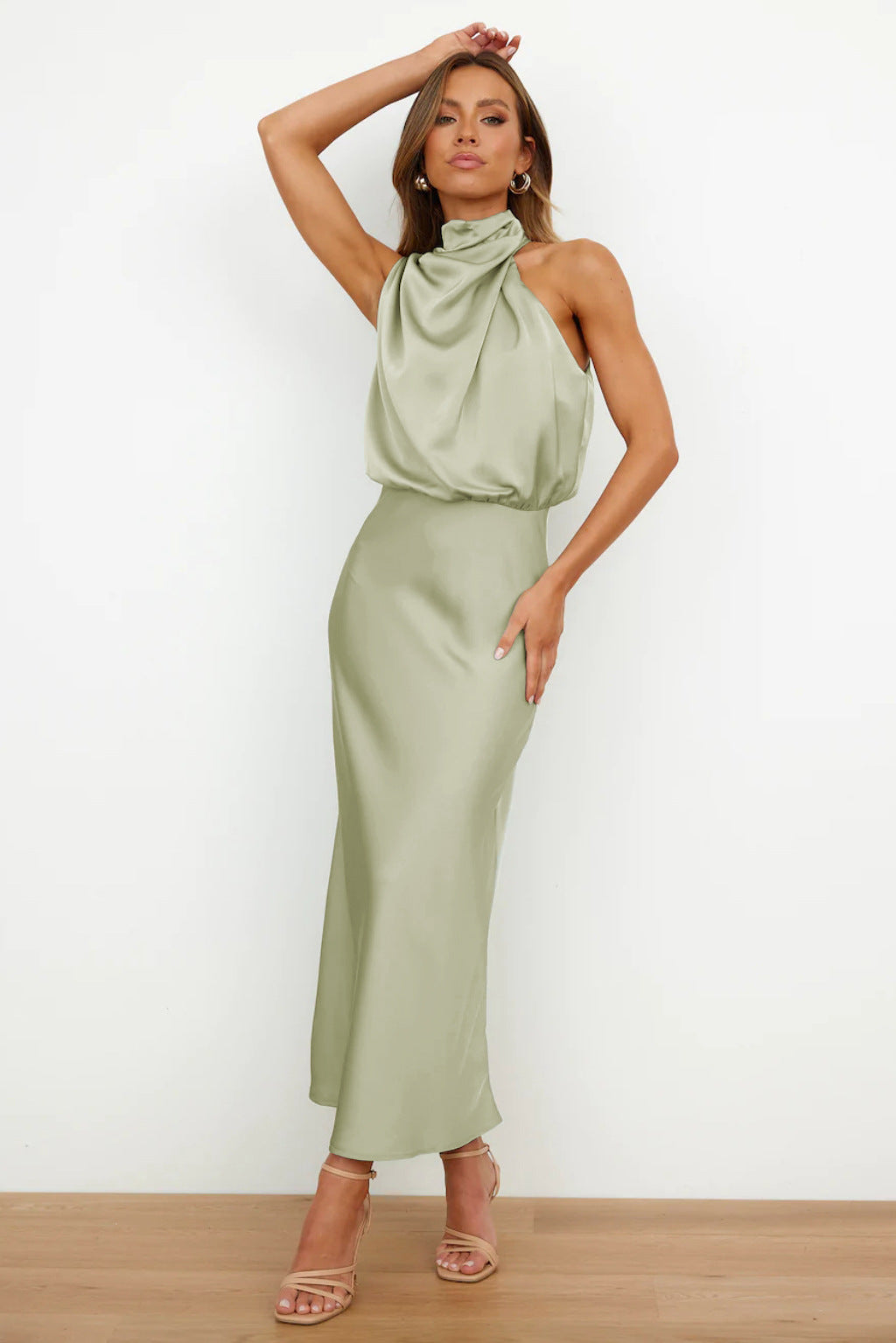 Quentin - Sahara Draped Dress