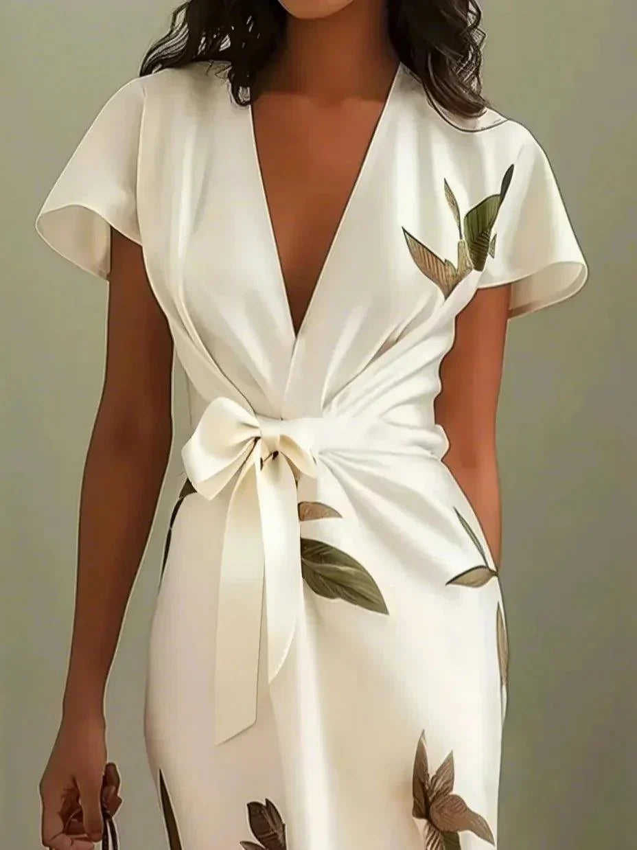 Ederlyn - Elegant Wrap Dress