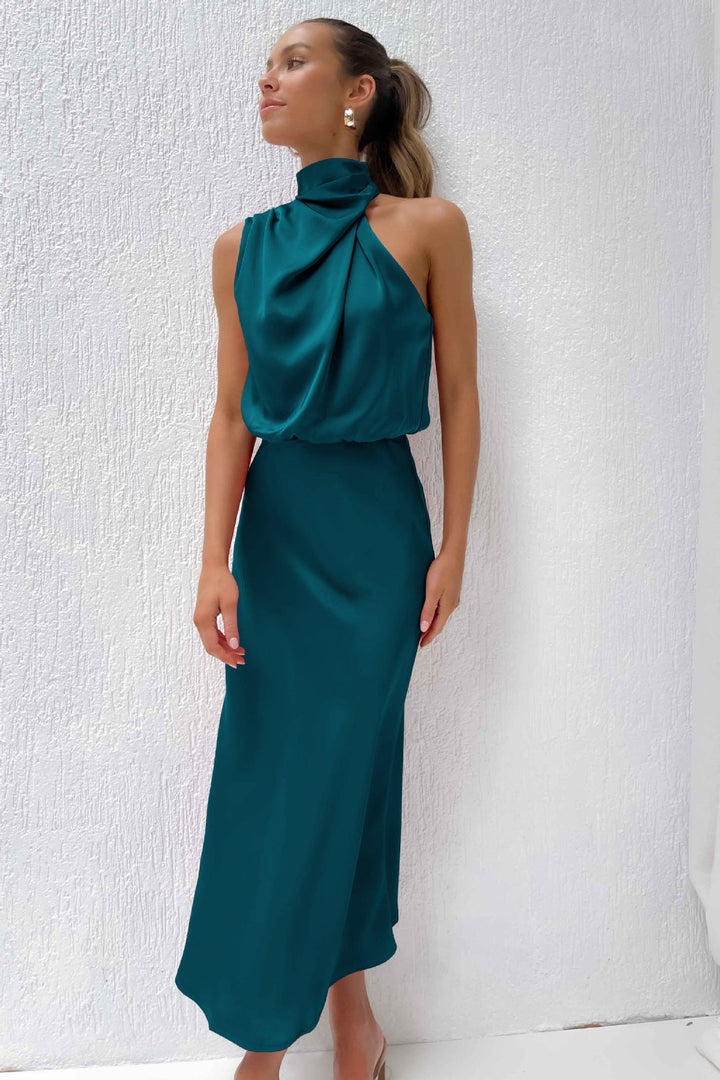 Quentin - Sahara Draped Dress