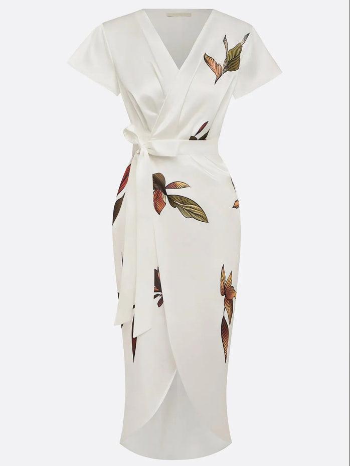 Ederlyn - Elegant Wrap Dress