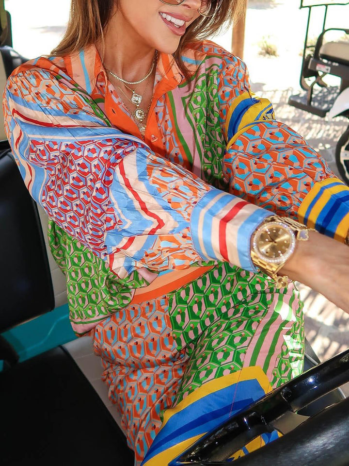 Josephine | Colorful Unique Shirt