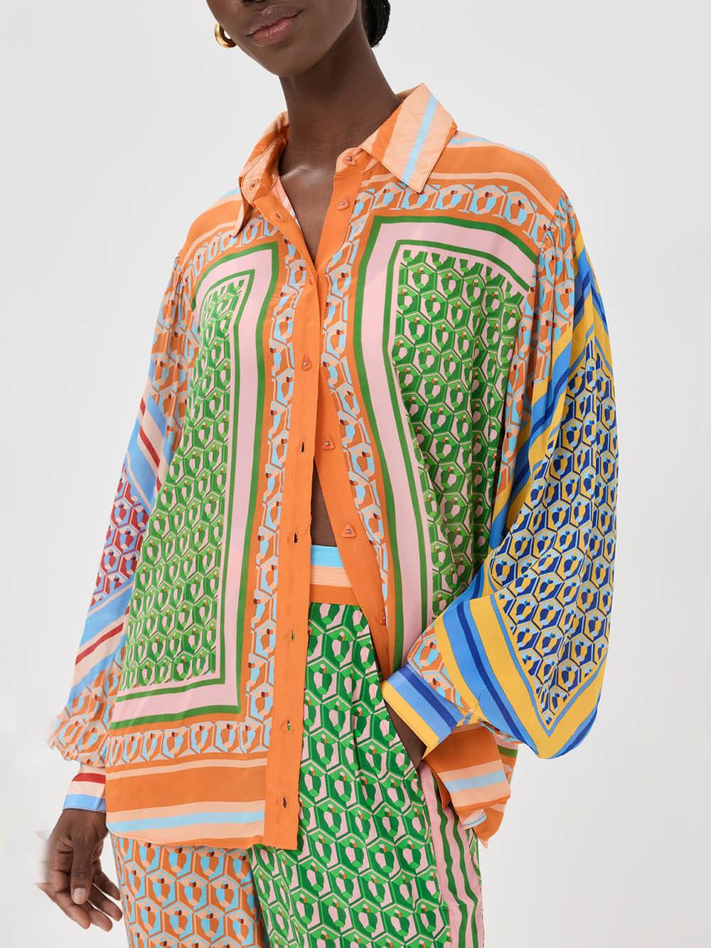 Josephine | Colorful Unique Shirt