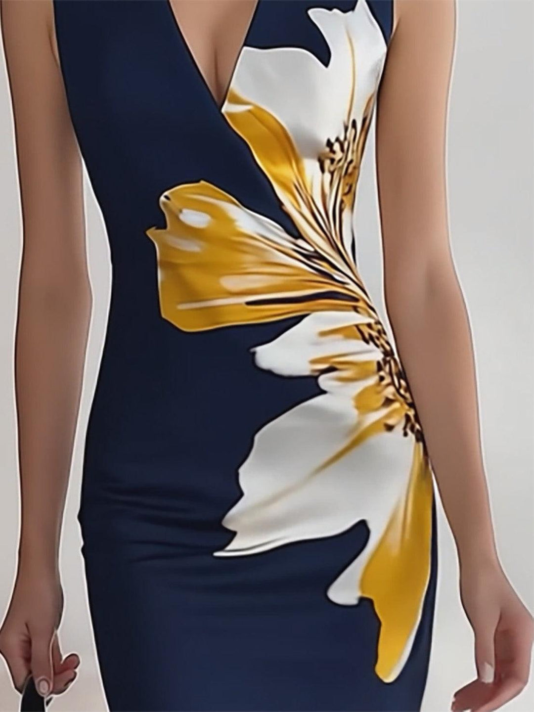 Lily | Glam Elegant Workplace Festival Midi Dress