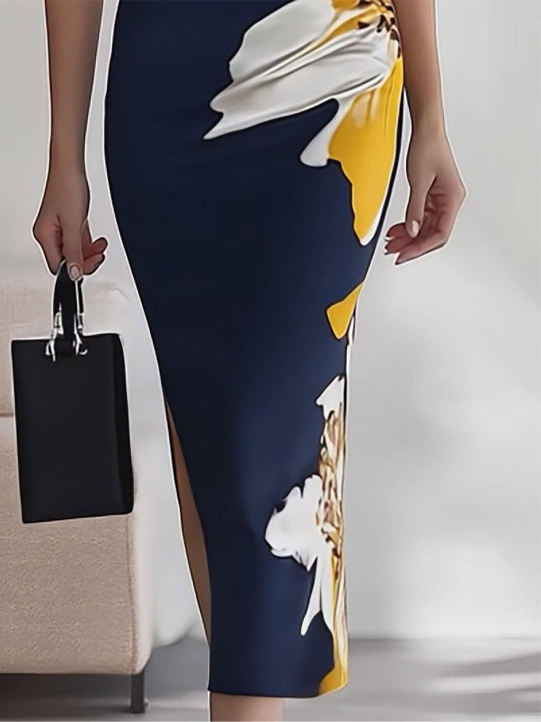 Lily | Glam Elegant Workplace Festival Midi Dress