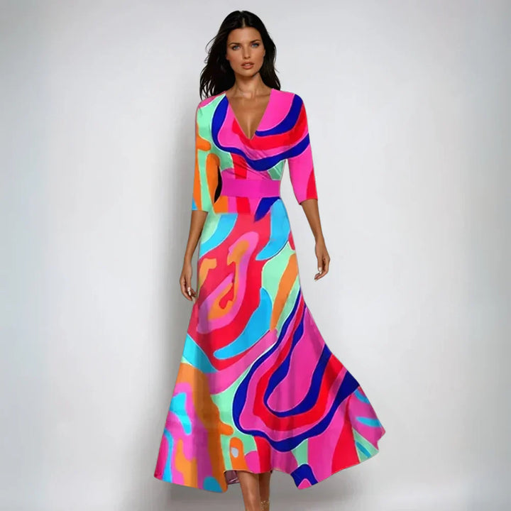Eliana™ | Floral A-Line Dress