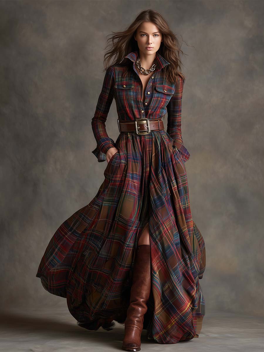 Sandara | Belted Dress