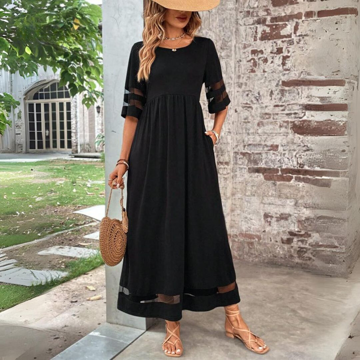 Marci™ – Flattering Tummy-Smoothing Midi Dress
