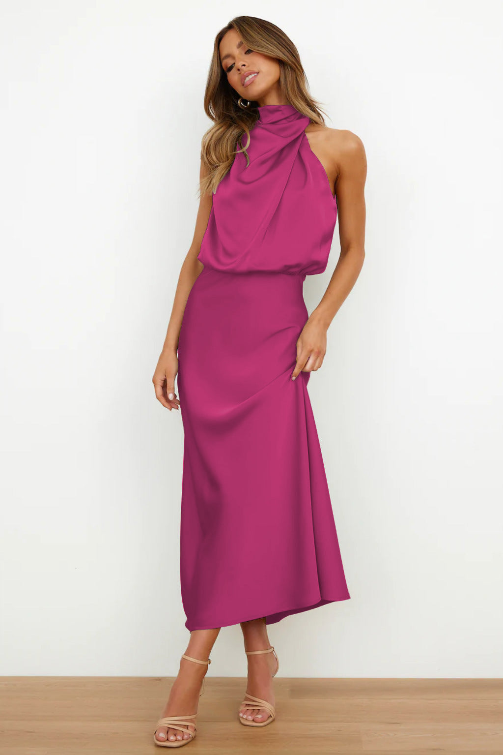 Quentin - Sahara Draped Dress