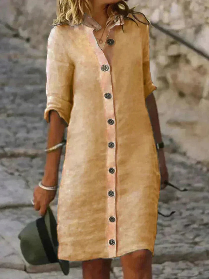 Avril | Breezy Comfort Shirt Dress