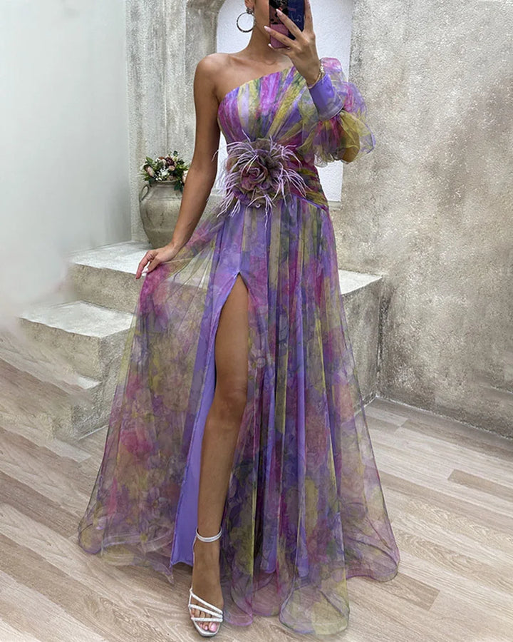Orit™ | Asymmetrical Split Dress