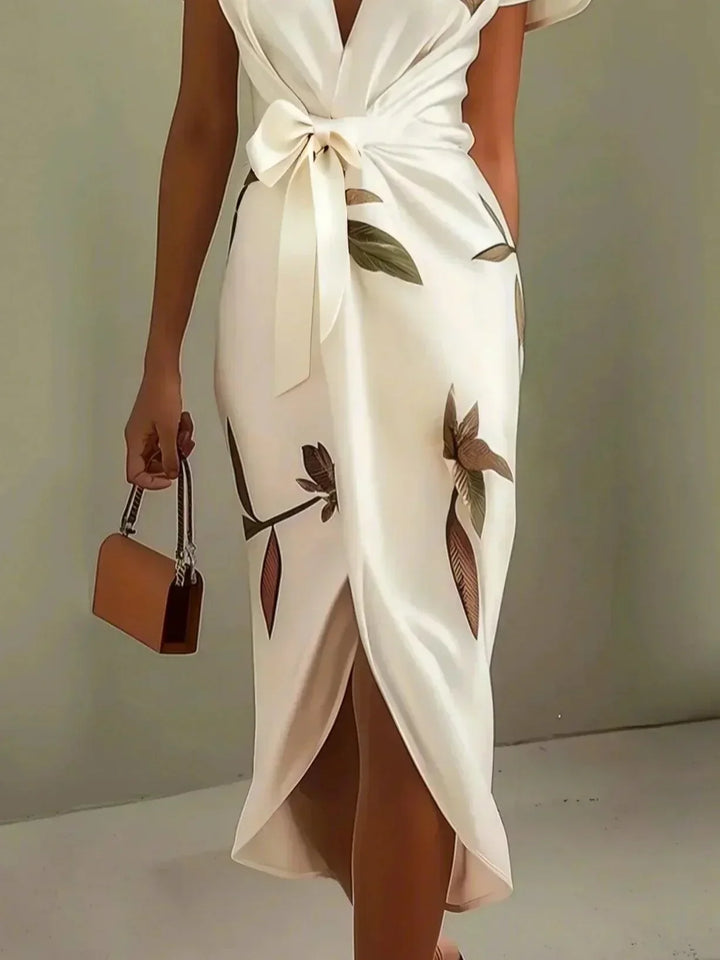 Ederlyn - Elegant Wrap Dress
