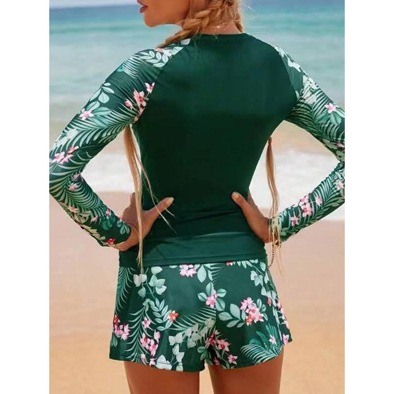 Noa | Long-Sleeve Two-Piece Surfing Swimsuit