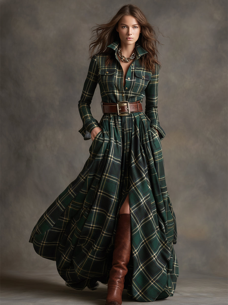 Sandara | Belted Dress