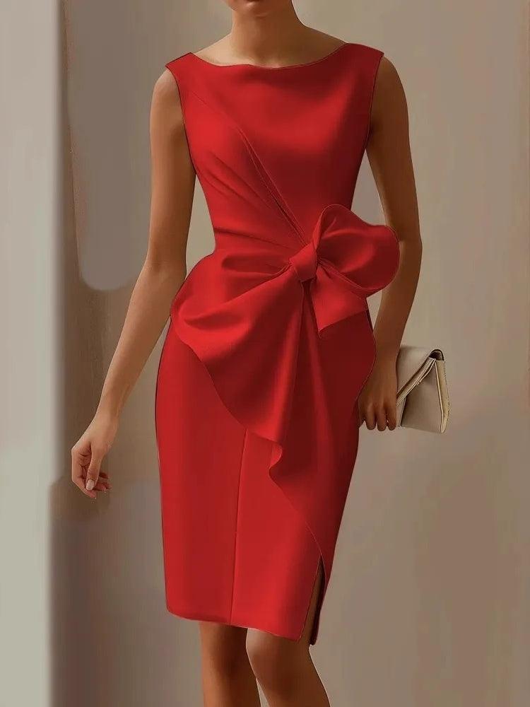 Patricia | Holiday Mood New Bow Tie Dress