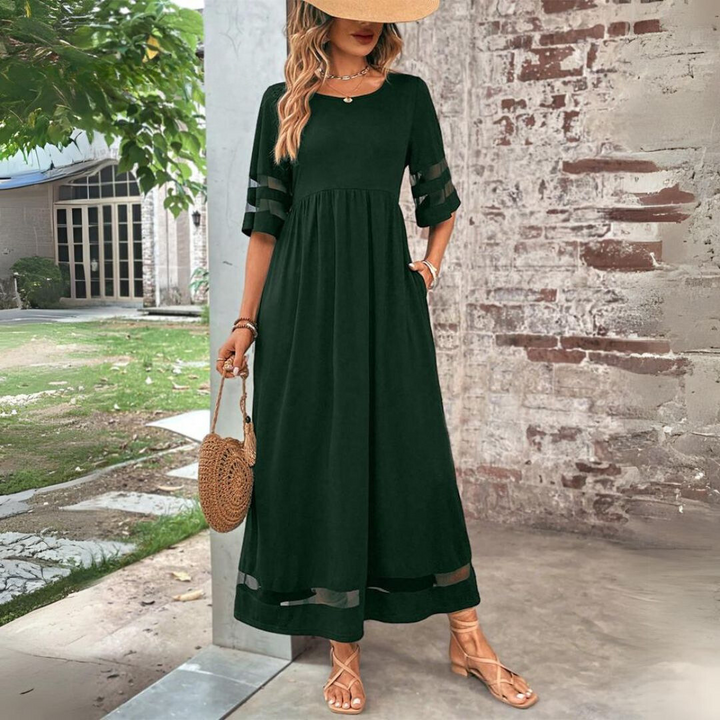 Marci™ – Flattering Tummy-Smoothing Midi Dress