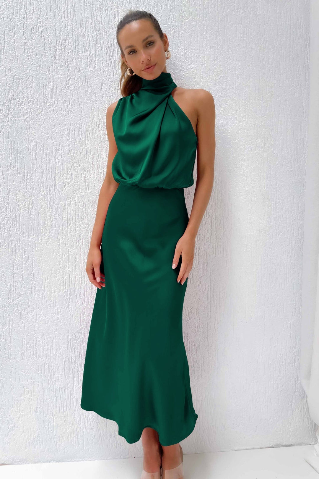 Quentin - Sahara Draped Dress