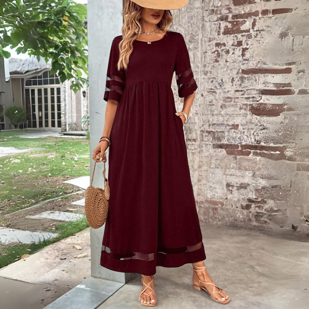 Marci™ – Flattering Tummy-Smoothing Midi Dress