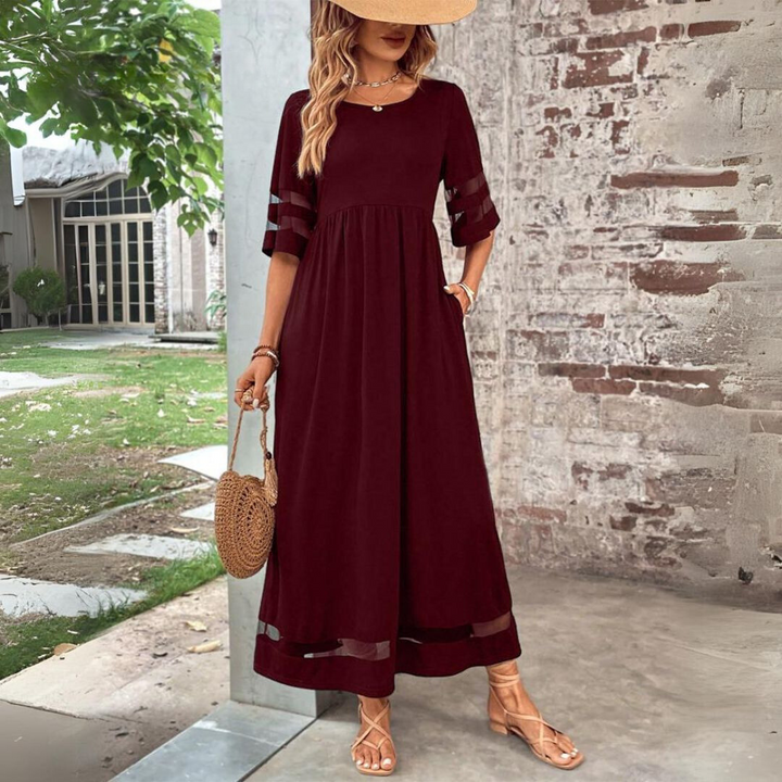 Marci™ – Flattering Tummy-Smoothing Midi Dress