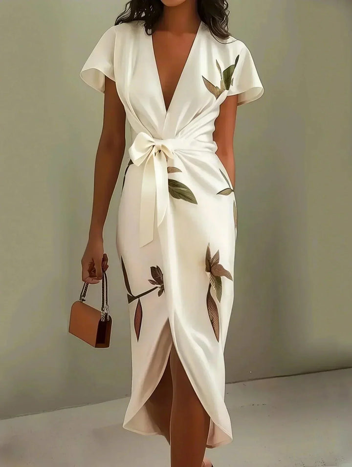 Ederlyn - Elegant Wrap Dress
