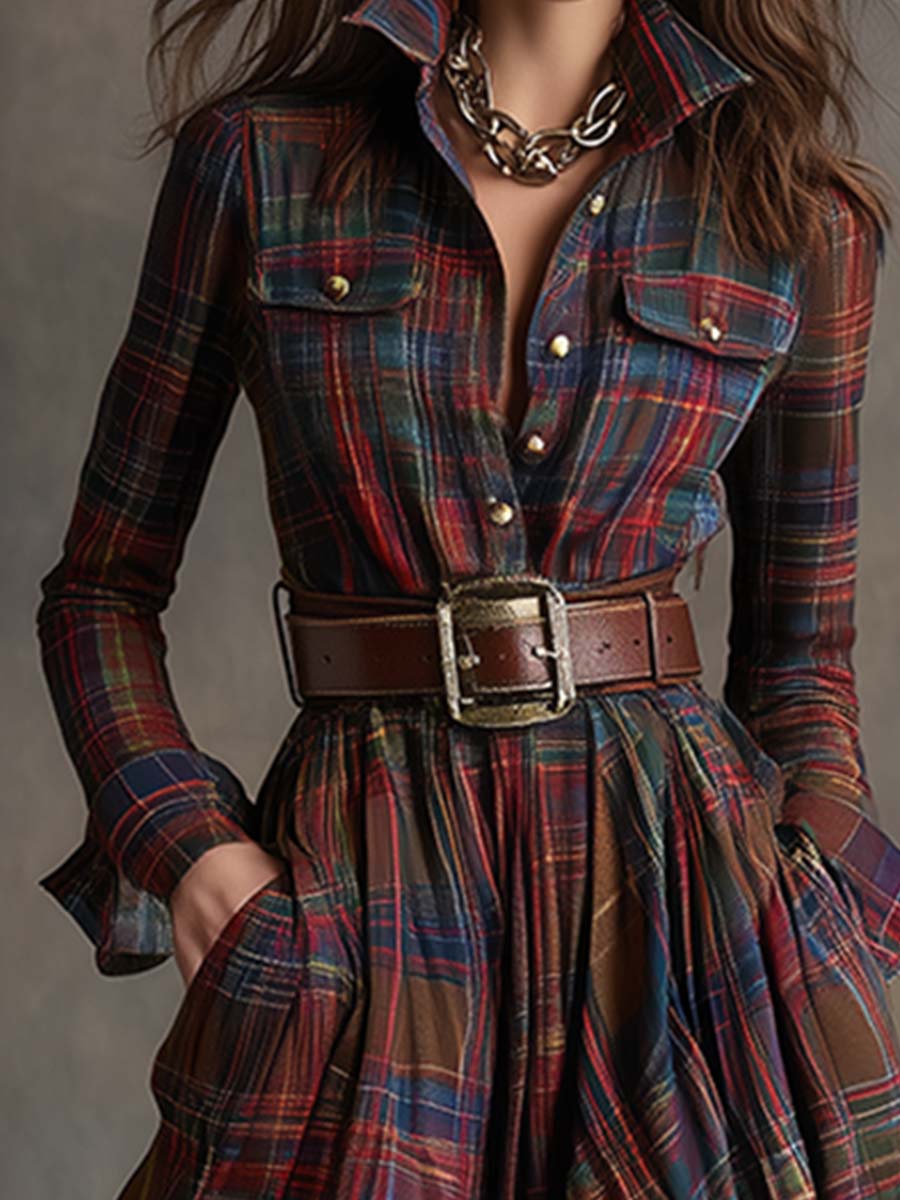 Sandara | Belted Dress