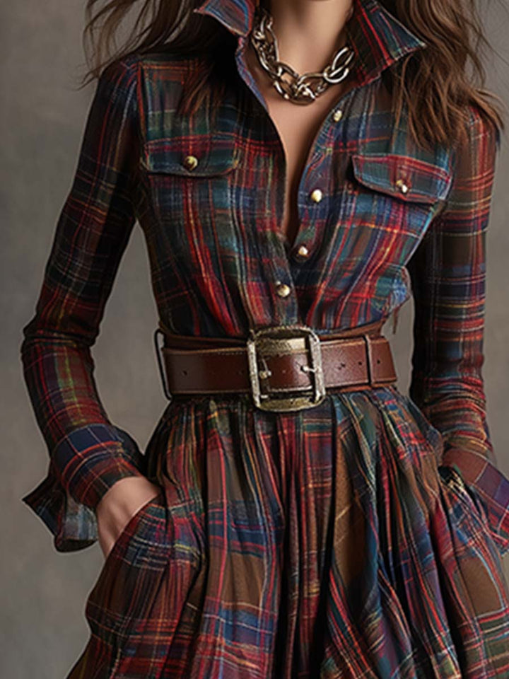 Sandara | Belted Dress