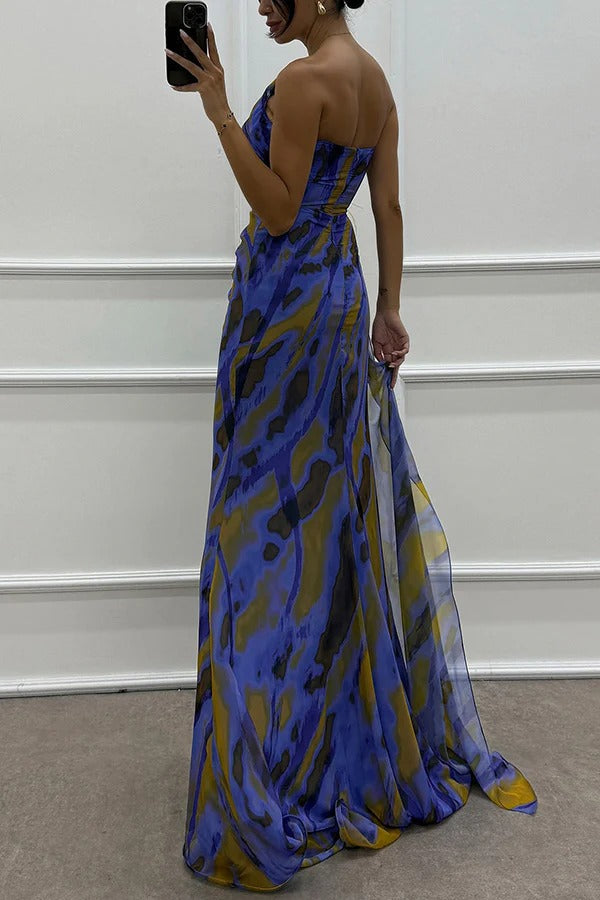 Vanny - Vibrant Draped Dress