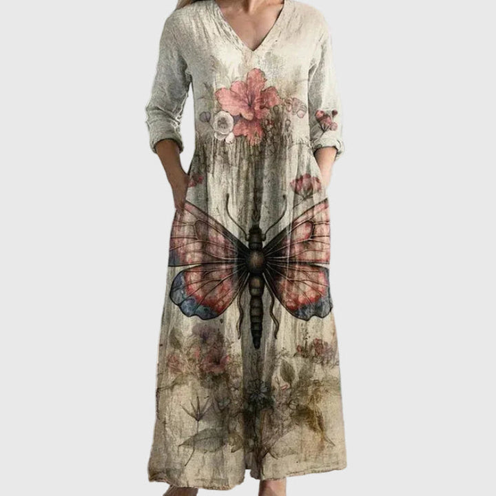 Wren | Graceful Flowing Maxi Dress