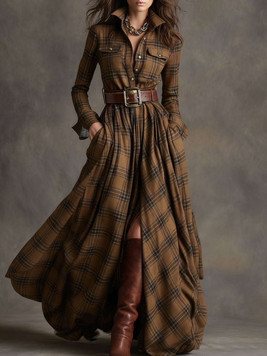 Sandara | Belted Dress