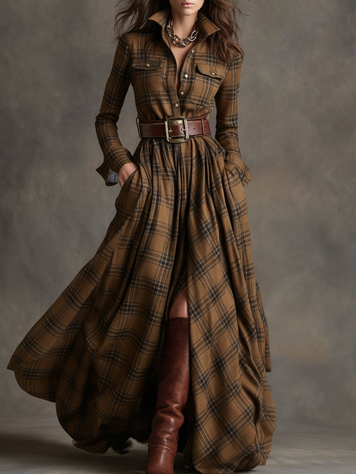 Sandara | Belted Dress