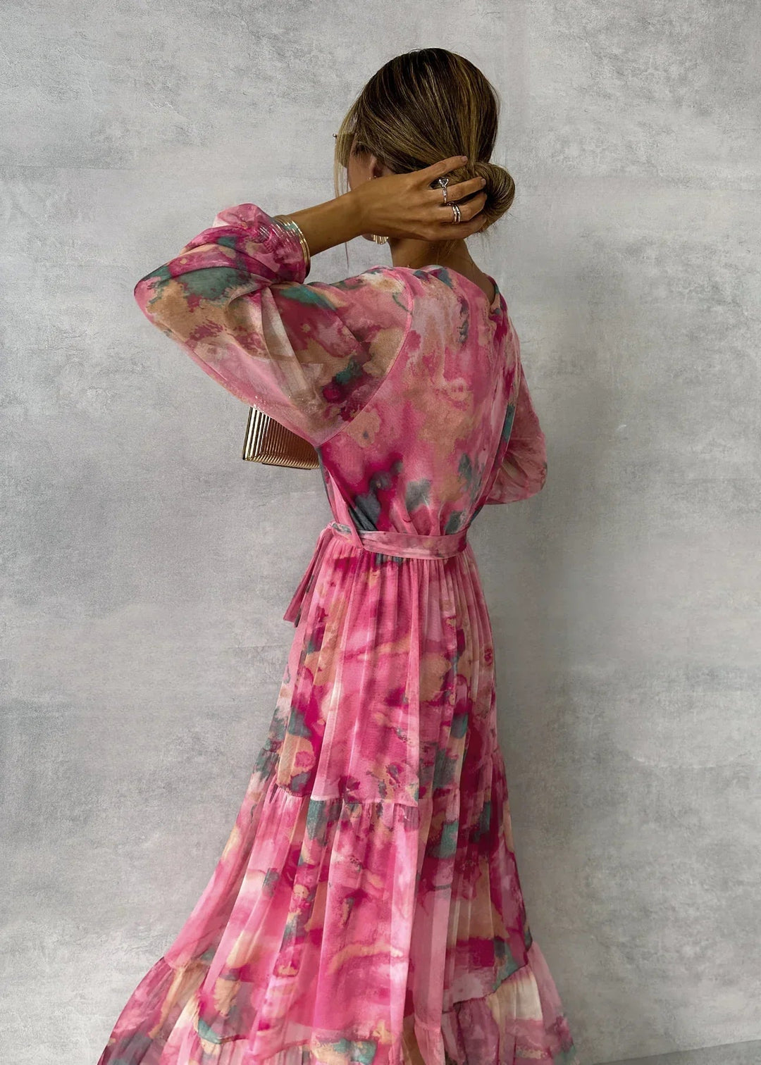 Wanda - Wrap Dress with Floral Print