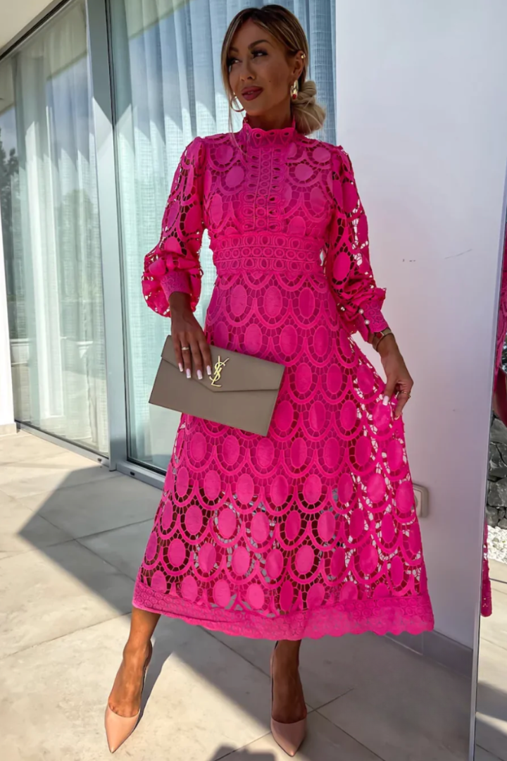 Eloah™ | Elegant Midi Dress