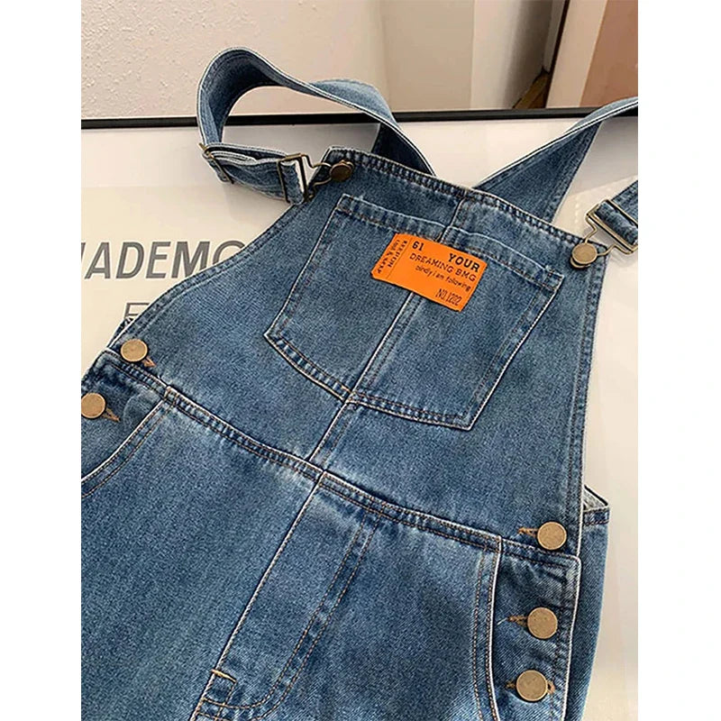 Harper™ | Straight Leg Bib Denim Overalls