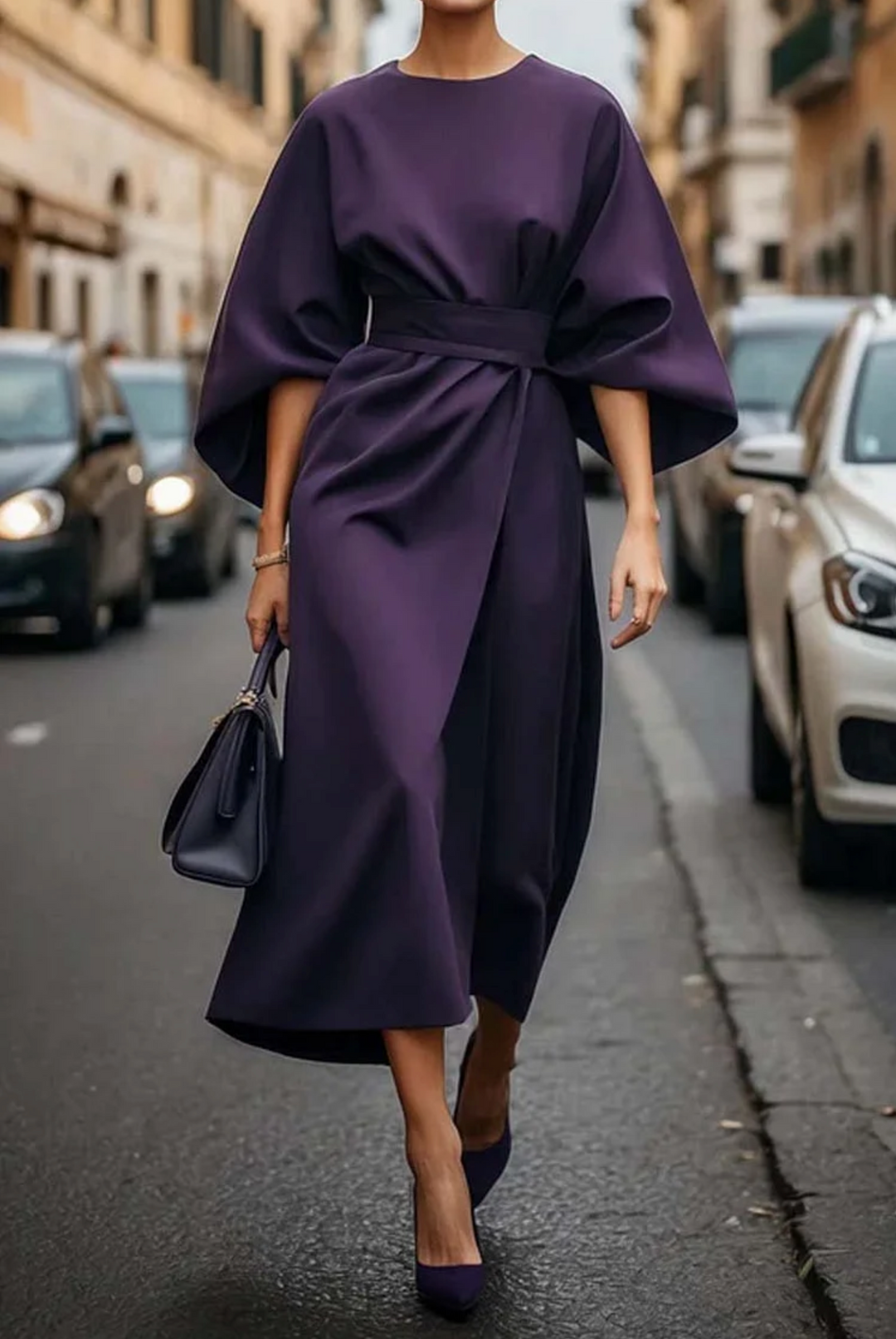 Matzliah™ | Lantern Sleeve Dress