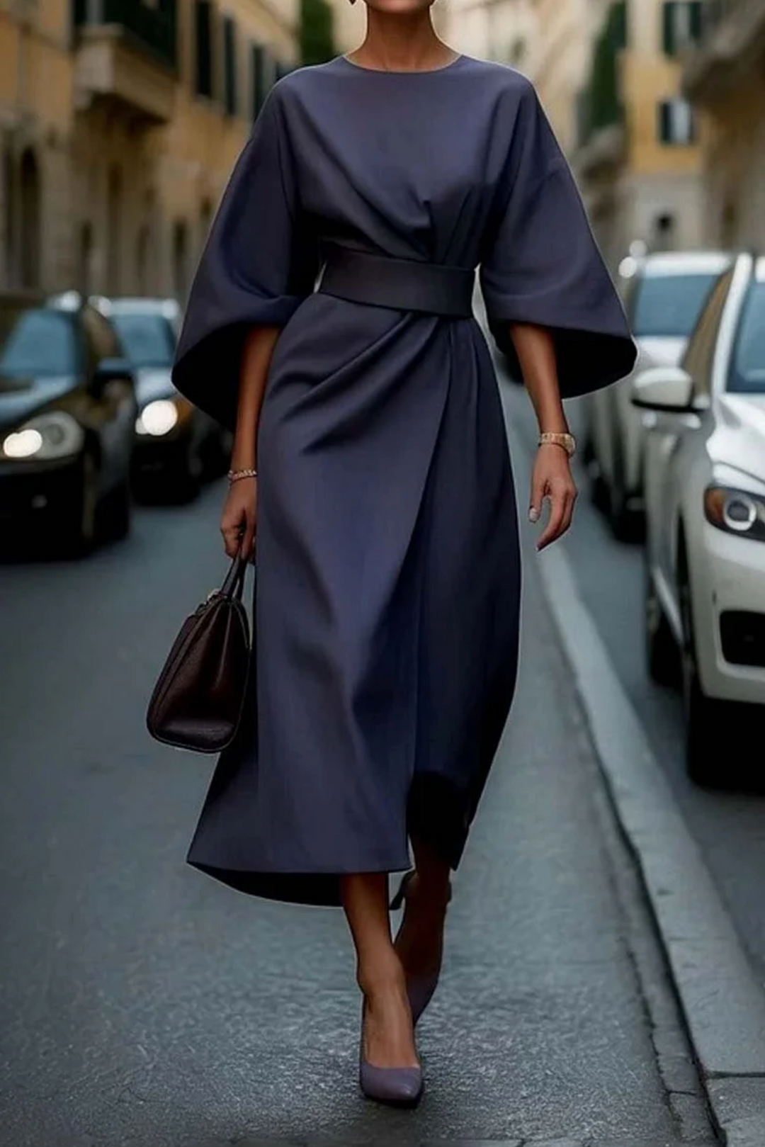 Matzliah™ | Lantern Sleeve Dress