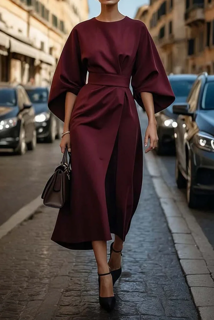 Matzliah™ | Lantern Sleeve Dress