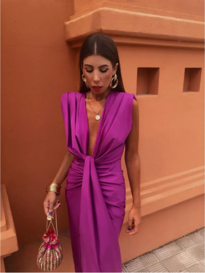 Emma - Elegant Pleated Dress