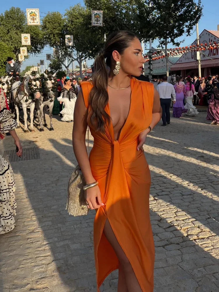 Emma - Elegant Pleated Dress