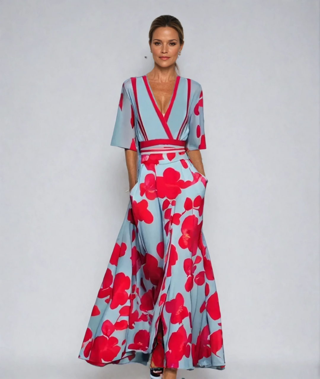 Eliana™ | Floral A-Line Dress
