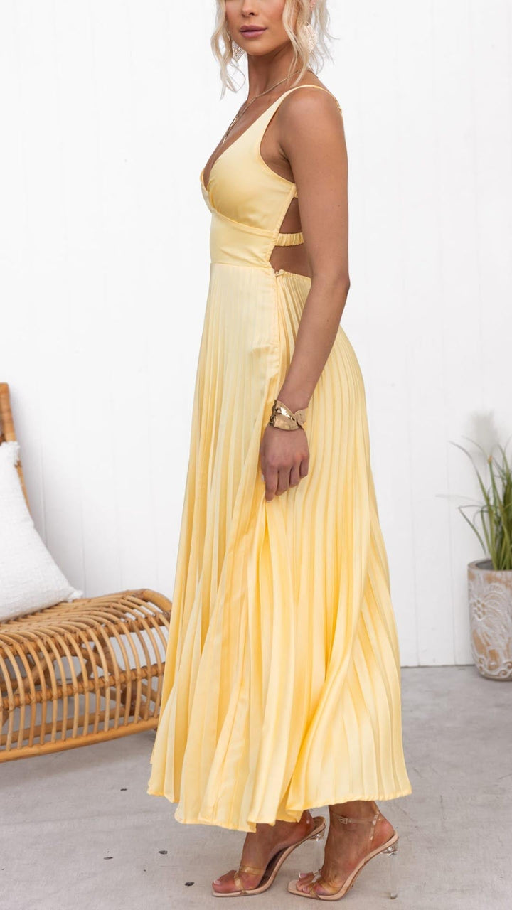 Malka™ | V-Neck Maxi Dress