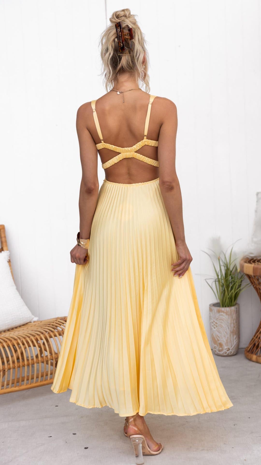 Malka™ | V-Neck Maxi Dress