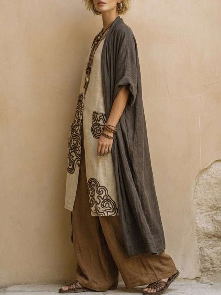 Sophie | Tribal Print Three-Piece Set
