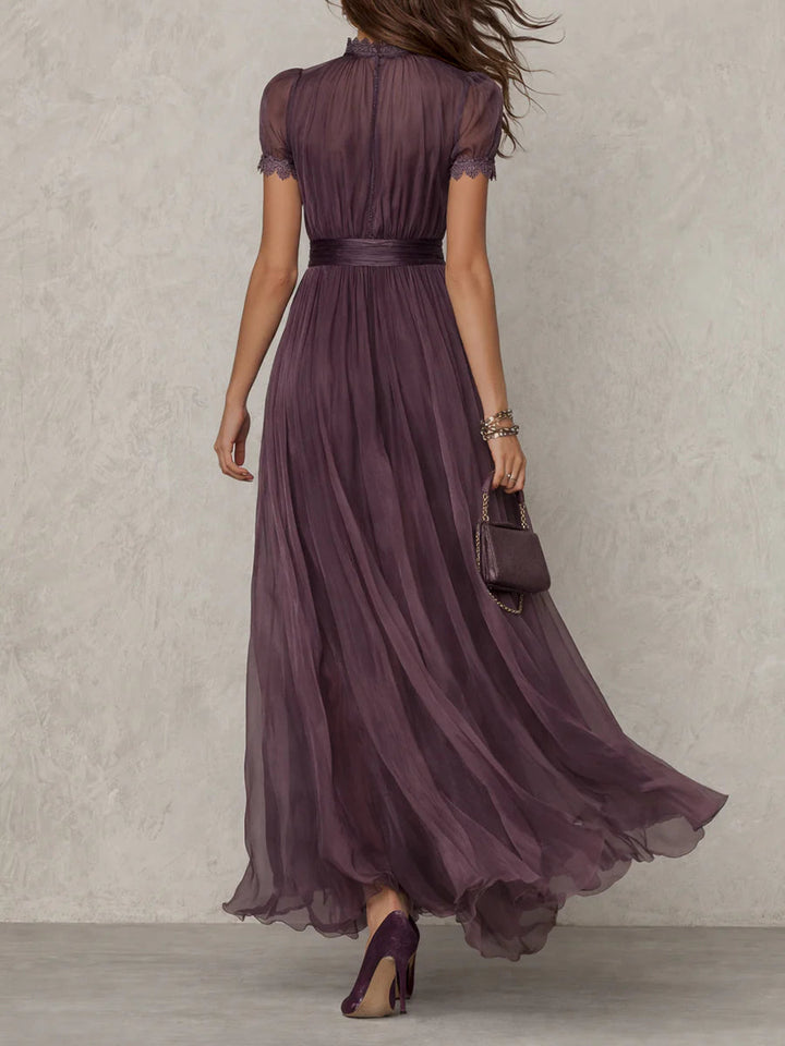 Ashley | Elegant Chiffon Maxi Dress