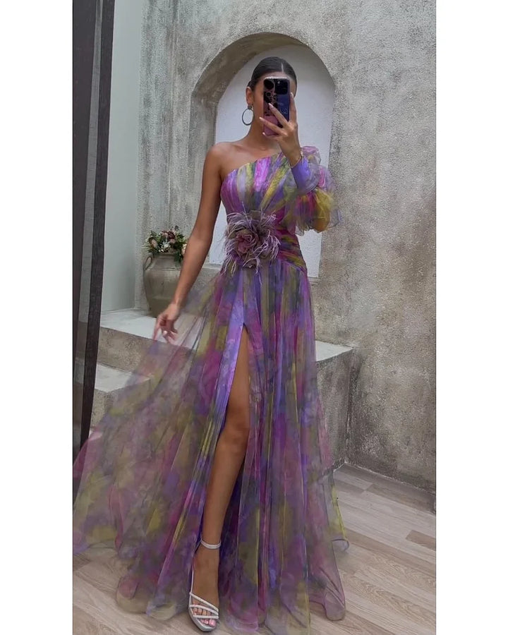 Orit™ | Asymmetrical Split Dress