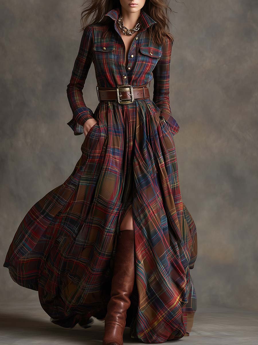Sandara | Belted Dress