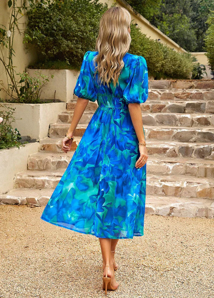 Orina™ | V-Neck Dress