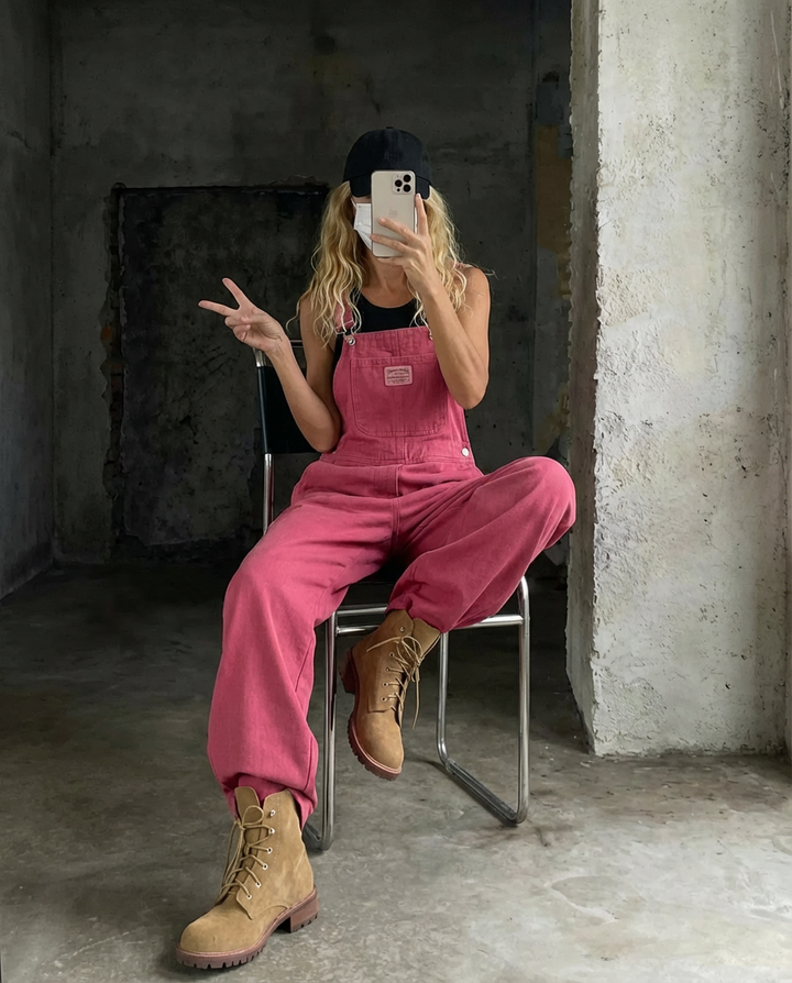 Chloe™ | Wide Leg Bib Overalls