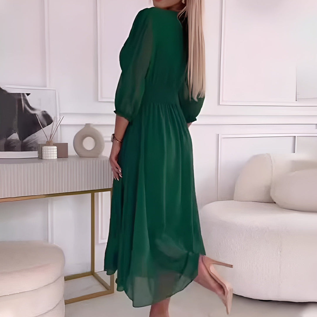 Elvie - Elegant Wrap Dress