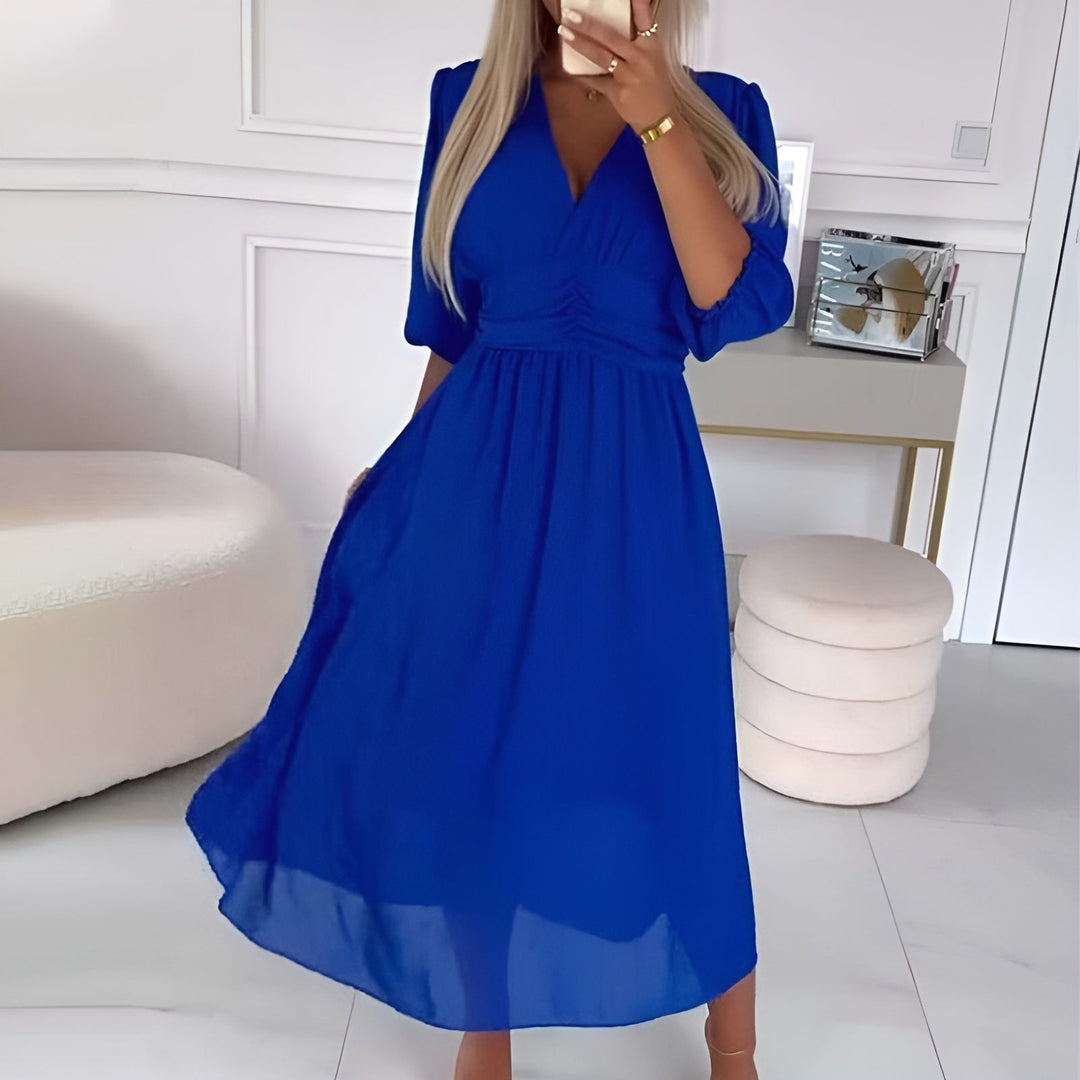 Elvie - Elegant Wrap Dress