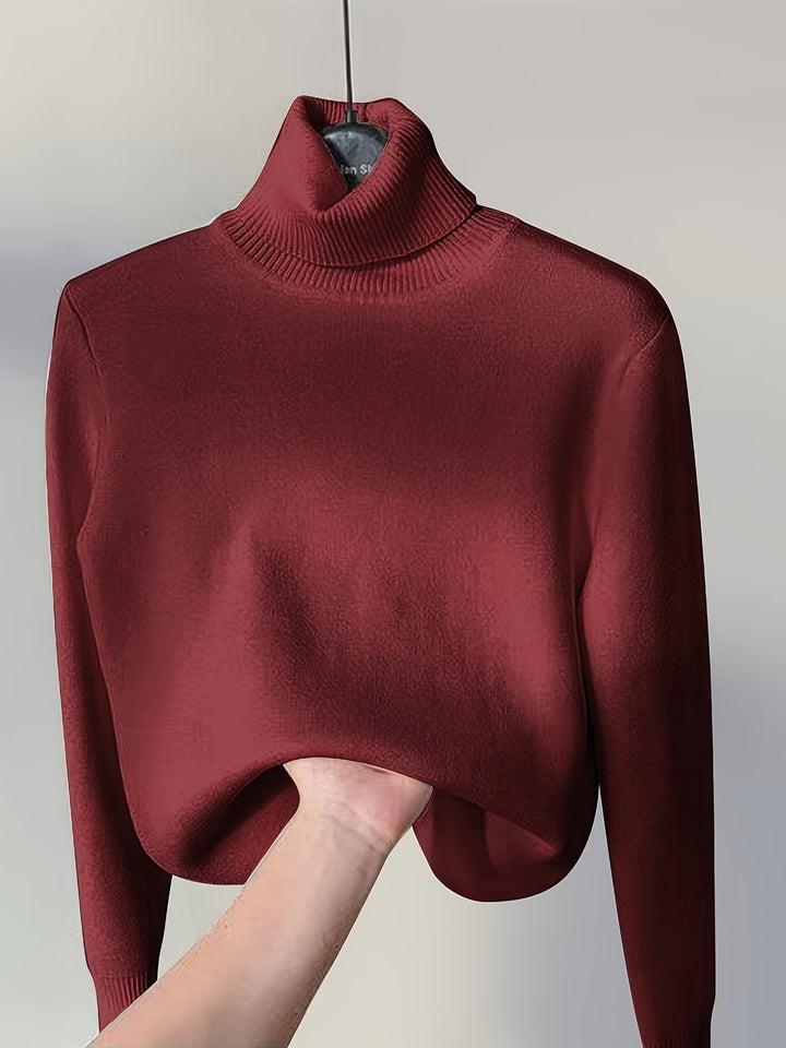 Selena | Cozy Lined High-Neck Sweater - image 27