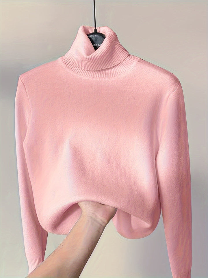 Selena | Cozy Lined High-Neck Sweater - image 31